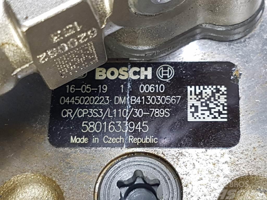 Bosch 5801633945-Fuel pump/Kraftstoffpumpe/Brandstofpomp Motoren