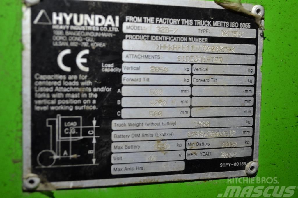 Hyundai 32 B-7 Elektrische heftrucks