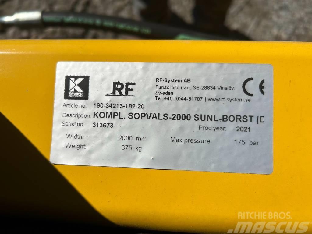  RF system Sopvals 2000 Sunline Borstels