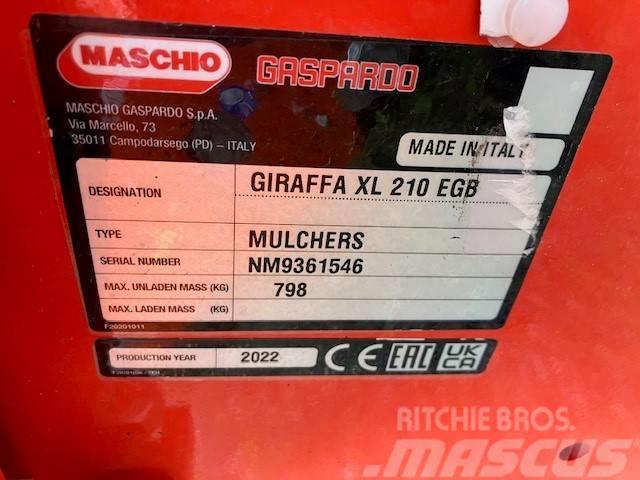 Maschio Giraffa 210 SE HD H-Slagor Klepelmaaiers