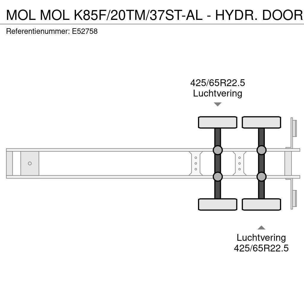 MOL K85F/20TM/37ST-AL - HYDR. DOOR Kippers