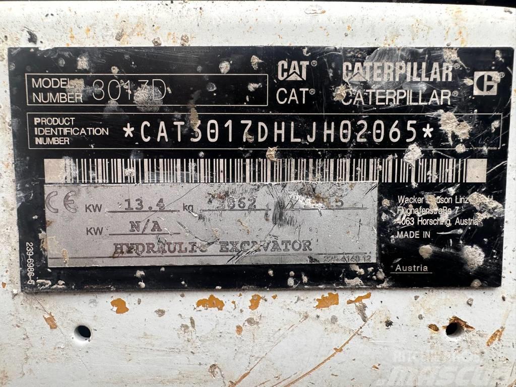 CAT 301.7 D Minigraafmachines < 7t