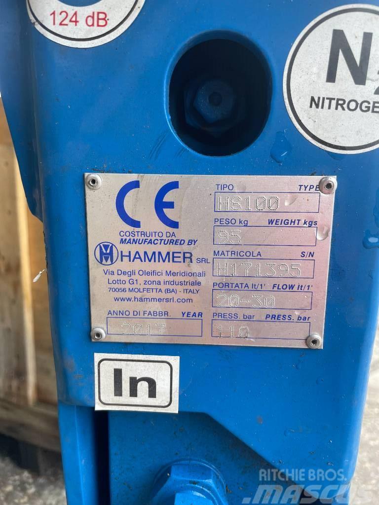 Hammer HS100 Hydraulic Breaker Hamers en brekers