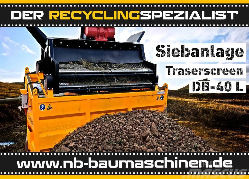 DB Engineering Siebanlage Traserscreen DB-40L | Flachdecksieb Zeefinstallatie