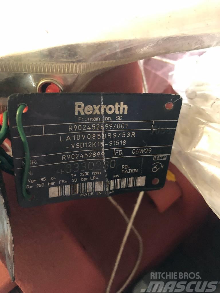Rexroth LA10VO85DRS/53R-VSD12K15-1518  + LA10VO85DRS/53R Overige componenten