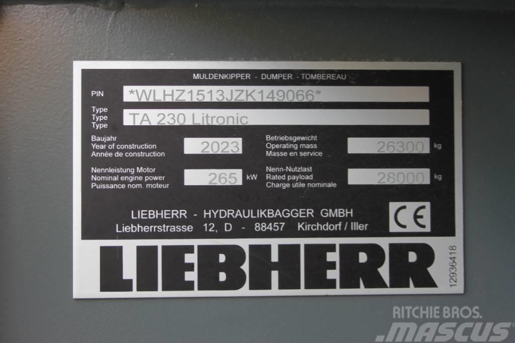 Liebherr TA 230 Knik dumptrucks