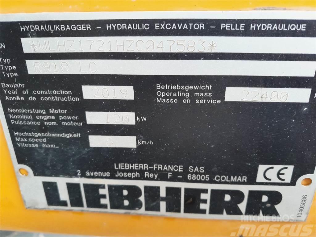 Liebherr R918 LC G6.0 Rupsgraafmachines