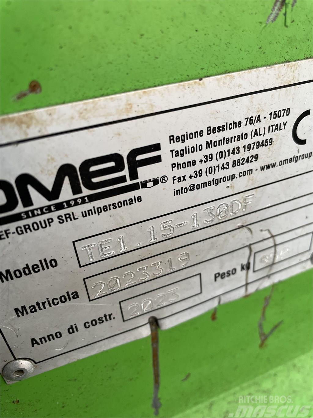  OMEF TE1.15-130DF Stobbenfreesmachines
