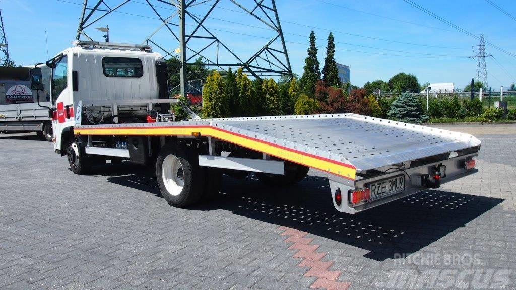 Isuzu 2013 L35 pomoc drogowa dealer Isuzu Wanicki Vrachtwagen met vlakke laadvloer en lier