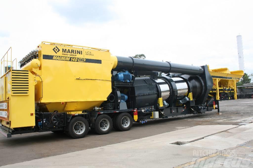 Marini Magnum 140 * mobile asphalt plant Asfalt menginstallaties