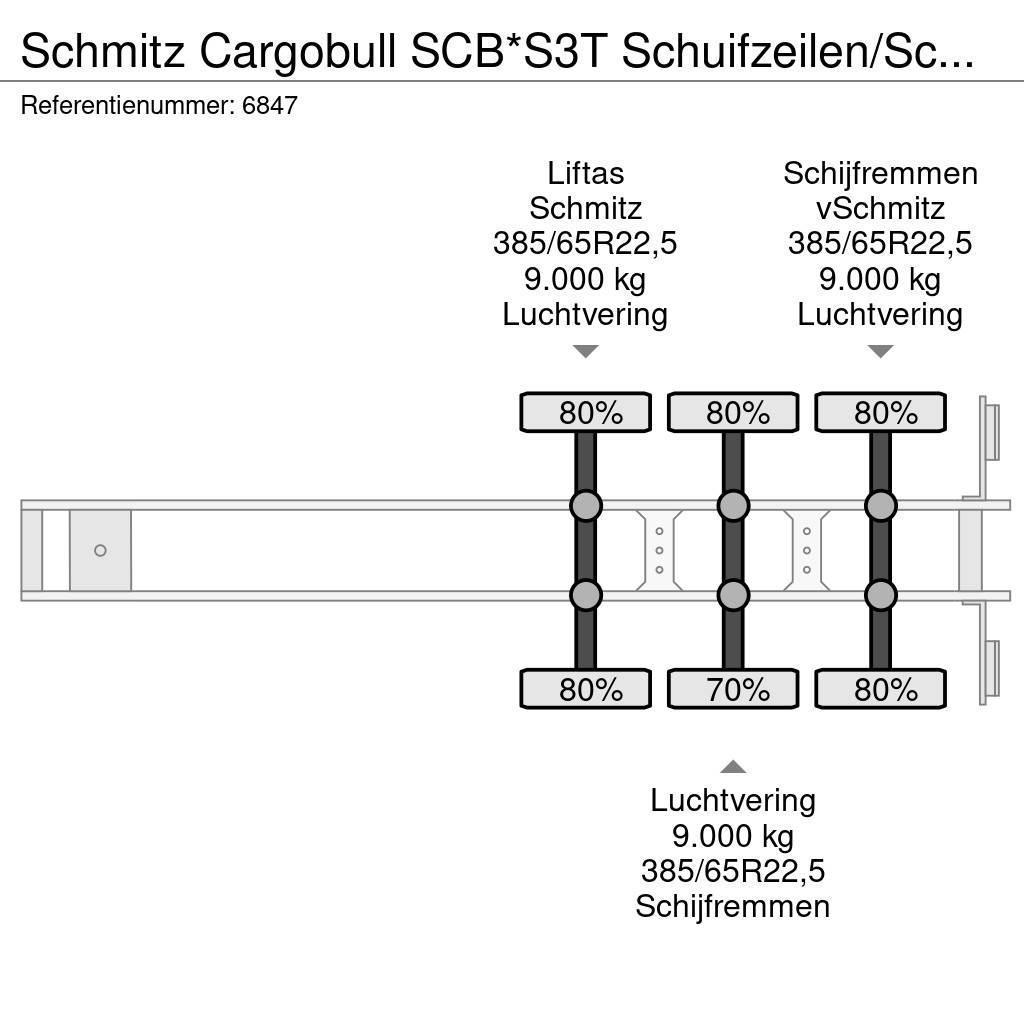 Schmitz Cargobull SCB*S3T Schuifzeilen/Schuifdak Liftas Schijfremmen Schuifzeilen