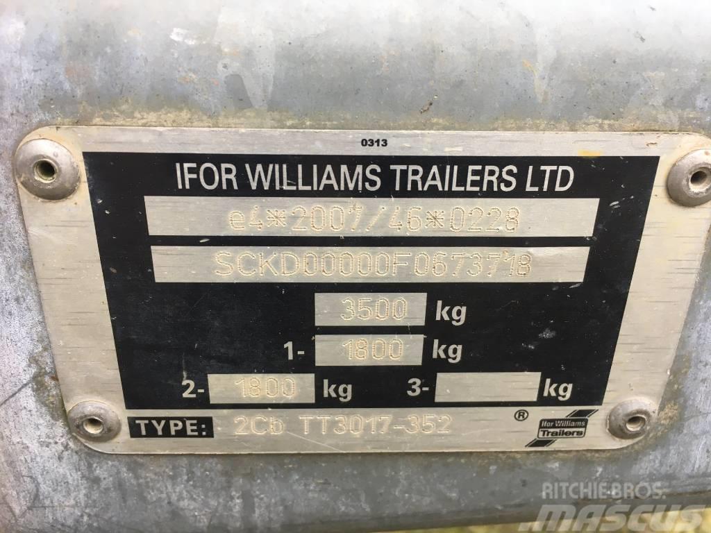 Ifor Williams TT3017 Tipper Trailer Kipperaanhangers