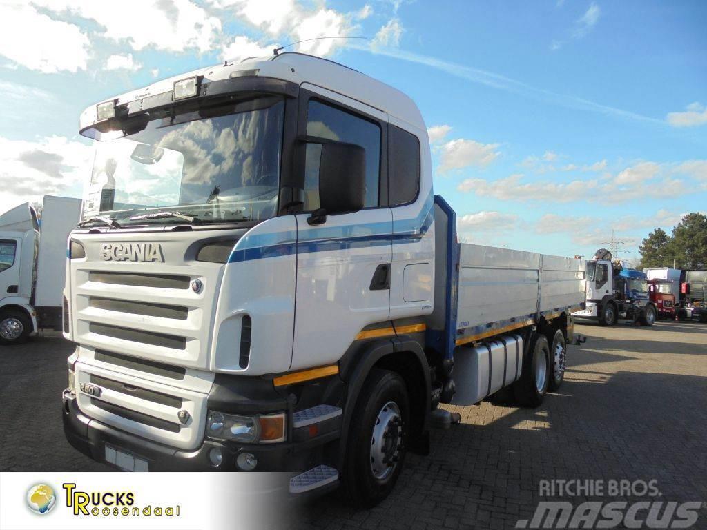 Scania R500 V8 + EURO 3 + 6X2 + Discounted from 16.950,- Platte bakwagens