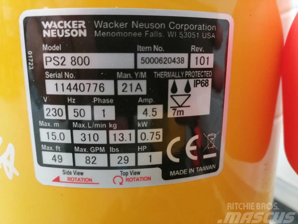 Wacker Neuson PS2800 Waterpompen