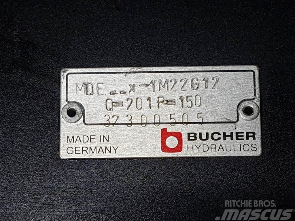 Bucher Hydraulics MQE**x - 1M22G12 - CITYCAT 5000 - Valve Hydraulics