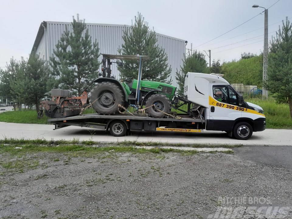 Iveco Daily 50 C 15 Vrachtwagen met vlakke laadvloer en lier