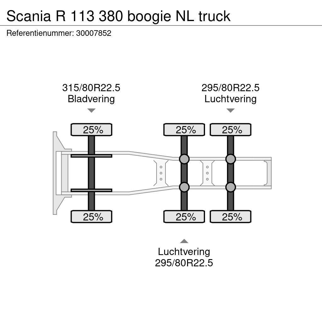 Scania R 113 380 boogie NL truck Trekkers