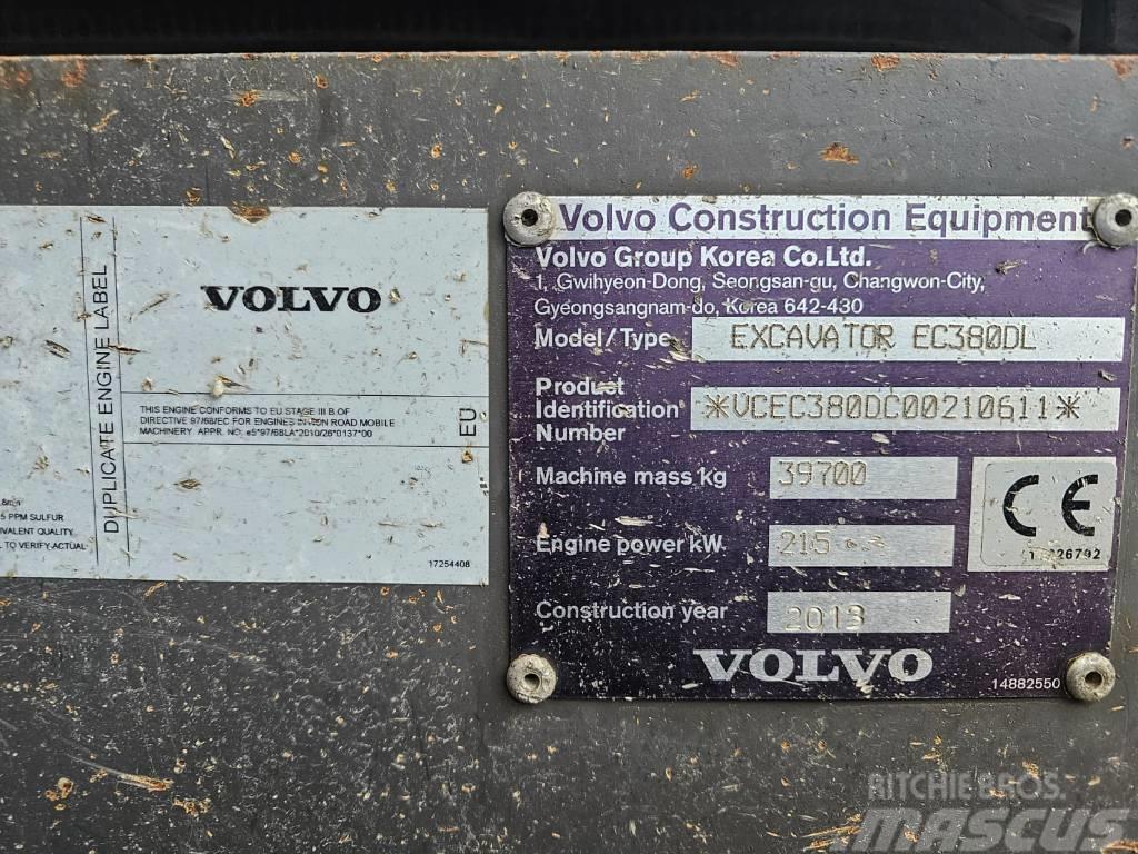 Volvo EC380DL / ec360, ec460, ec480 Rupsgraafmachines
