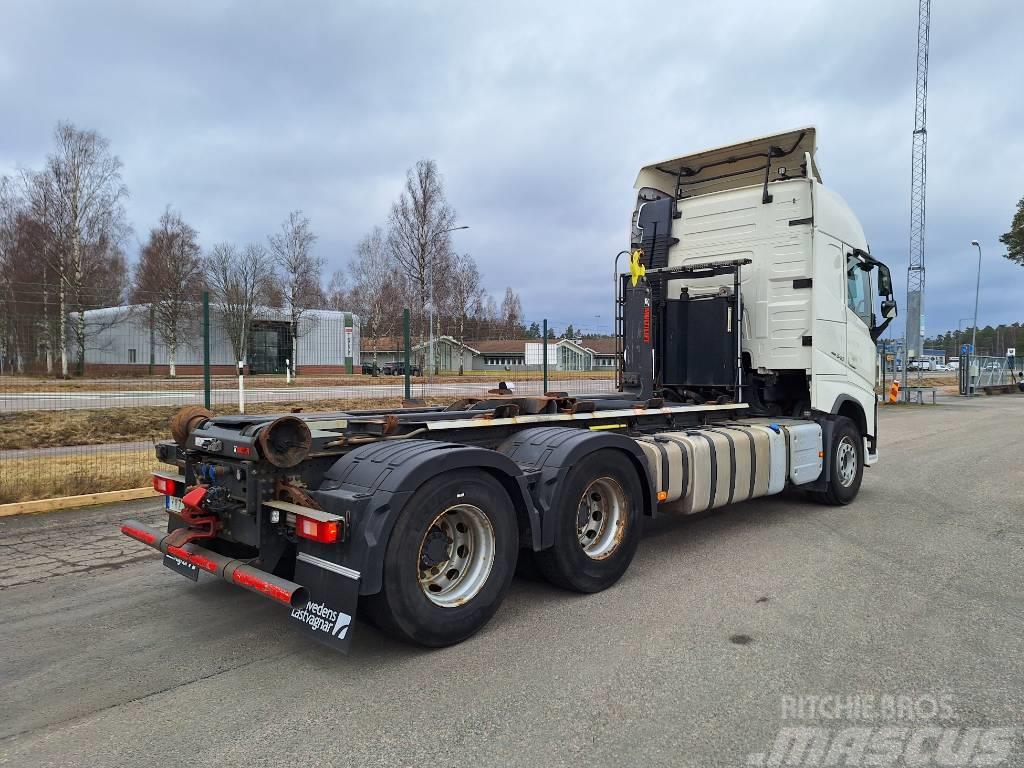 Volvo FH 6x2 Lastväxlare Vrachtwagen met containersysteem