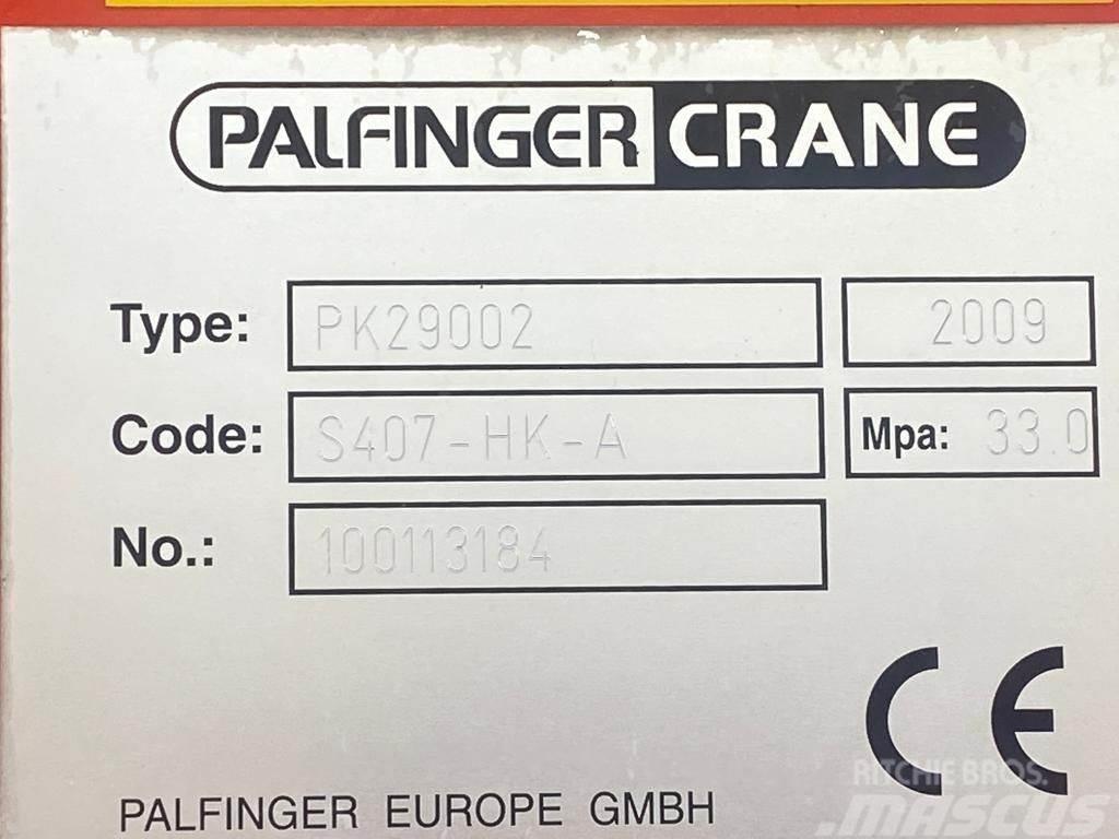 Palfinger PK29002 + REMOTE + 4X OUTRIGGER PK29002 Laadkranen