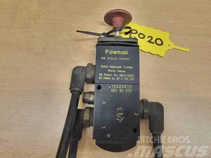 Pownall auto-manual trailer park valve 10223312 Overige componenten