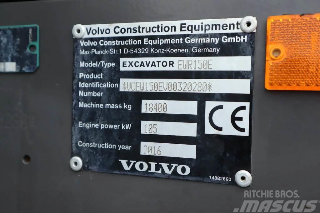 Volvo EWR 150 E | TILTROTATOR | BUCKET | OUTRIGGERS | TR Wielgraafmachines
