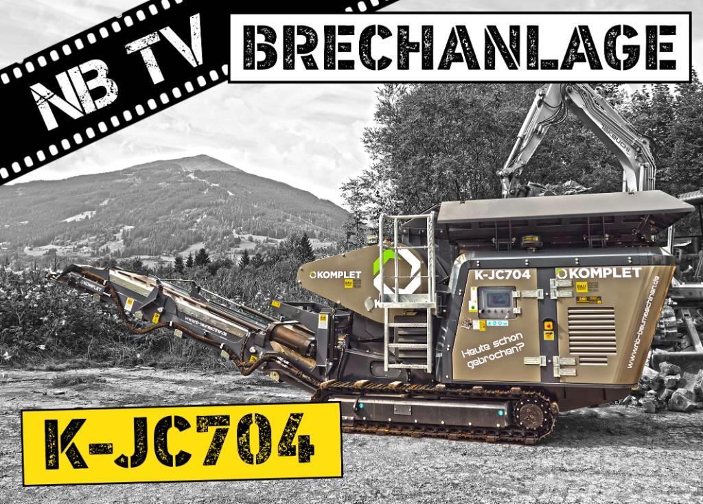 Komplet K-JC704 | Raupenmobiler Backenbrecher Zeefinstallatie