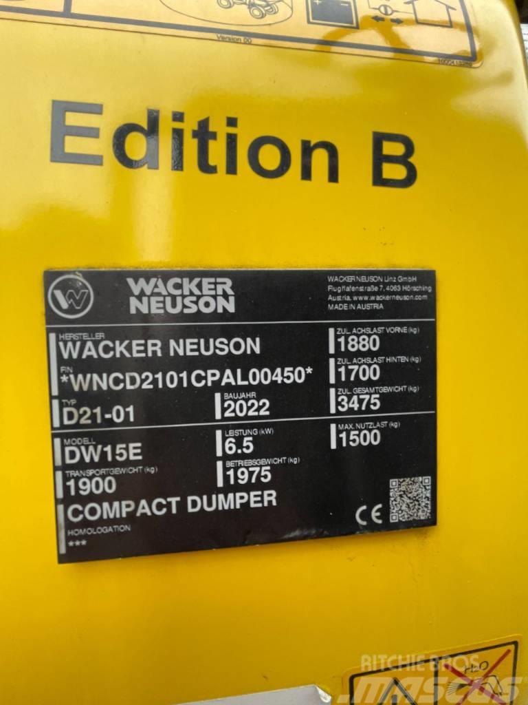 Wacker Neuson DW15e Mini Dumpers
