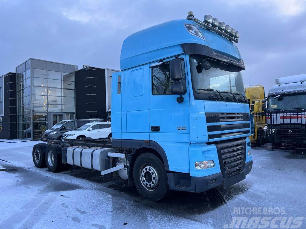 DAF XF 105.460 SSC 6X2 - EURO 5 - 793.995 KM - CHASSIS Chassis met cabine
