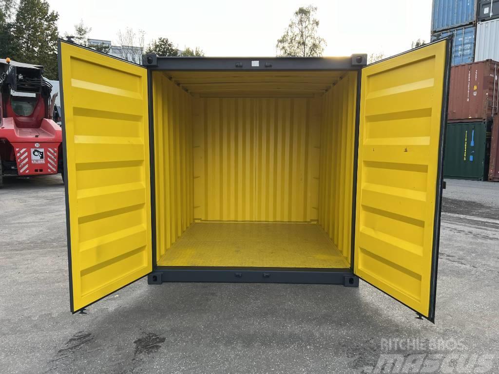  10' DV Materialcontainer Stahlfußboden, LockBox Opslag containers