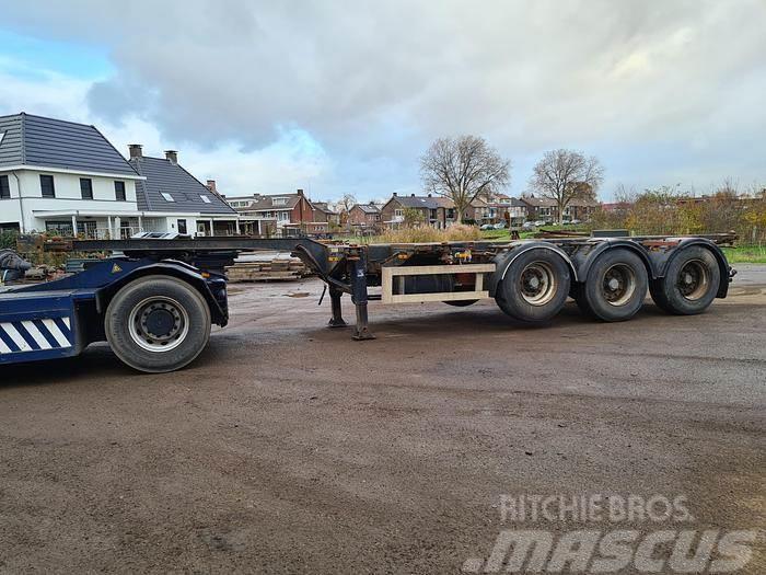 Nooteboom 3 AXLE CONTAINER CHASSIS ALL CONNECTIONS ROR DRUM Containerchassis