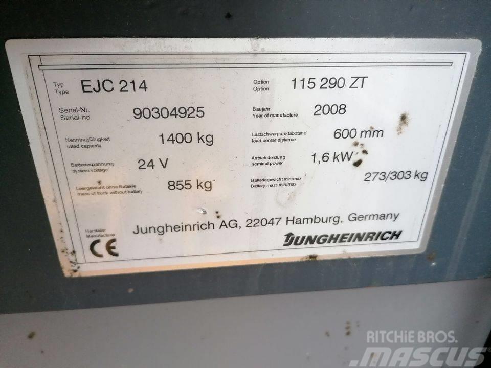 Jungheinrich EJC 214 Stapelaar meeloop