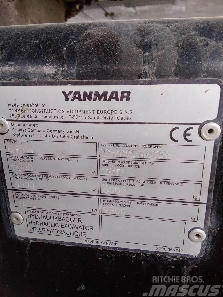 Yanmar B95W Wielgraafmachines