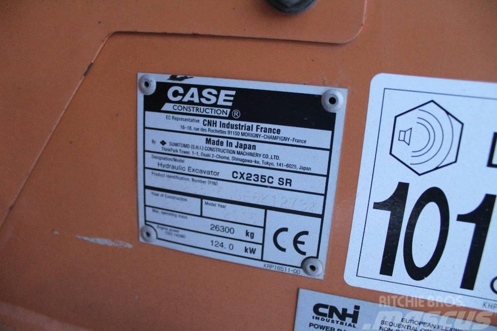 CASE CX 235 C SR Rupsgraafmachines