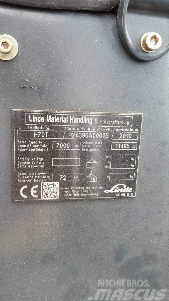 Linde H70T LPG heftrucks