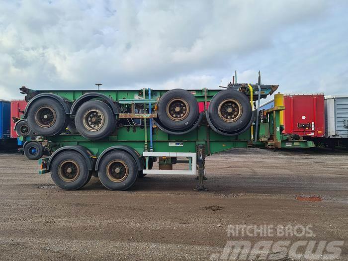  KORTEN 2 AXLE CONTAINER CHASSIS STEEL SUSPENSION B Containerchassis
