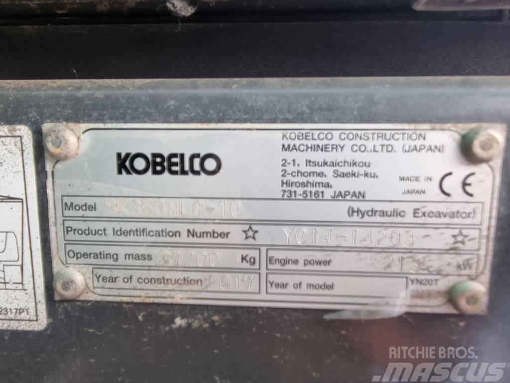Kobelco SK350NLC-10 Rupsgraafmachines
