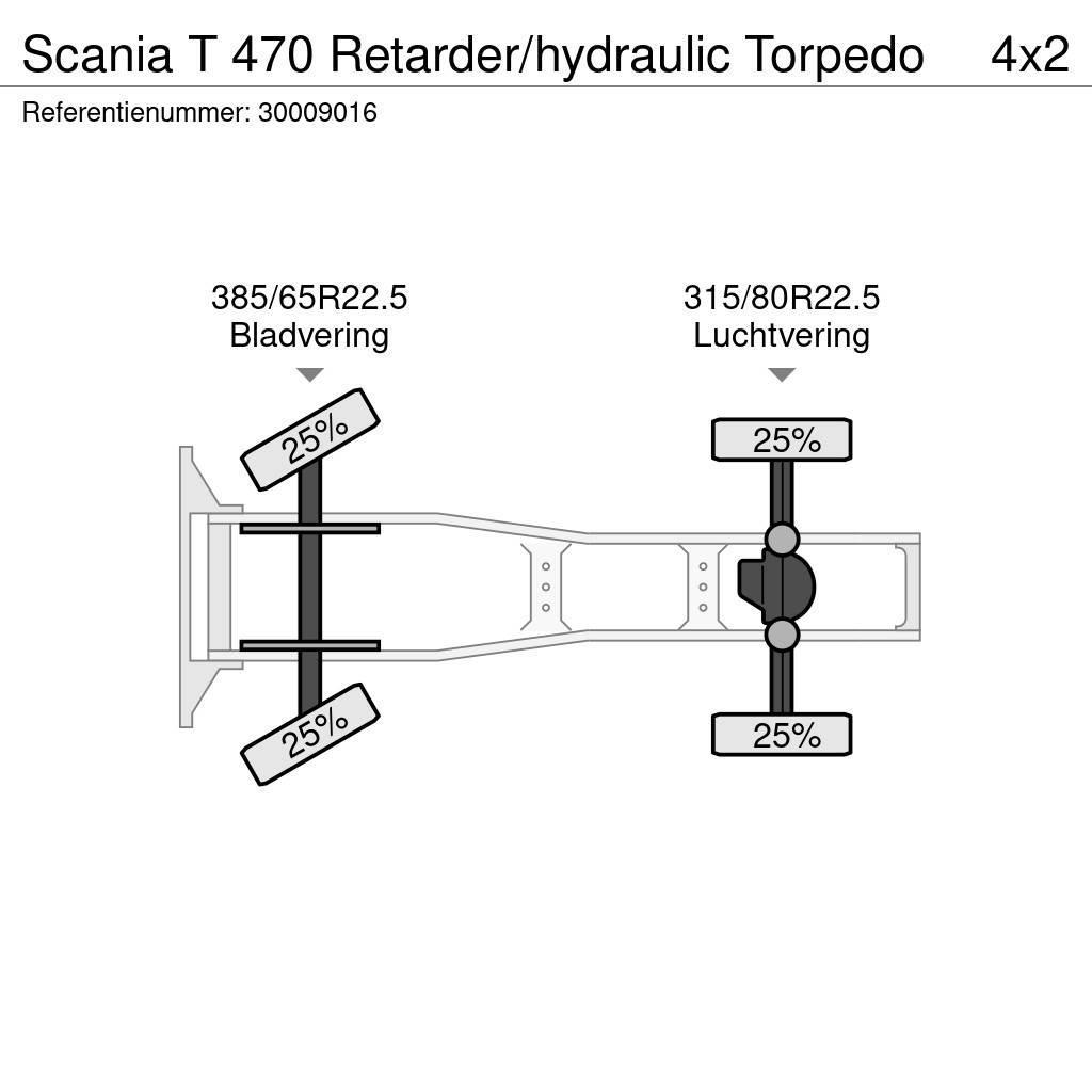 Scania T 470 Retarder/hydraulic Torpedo Trekkers