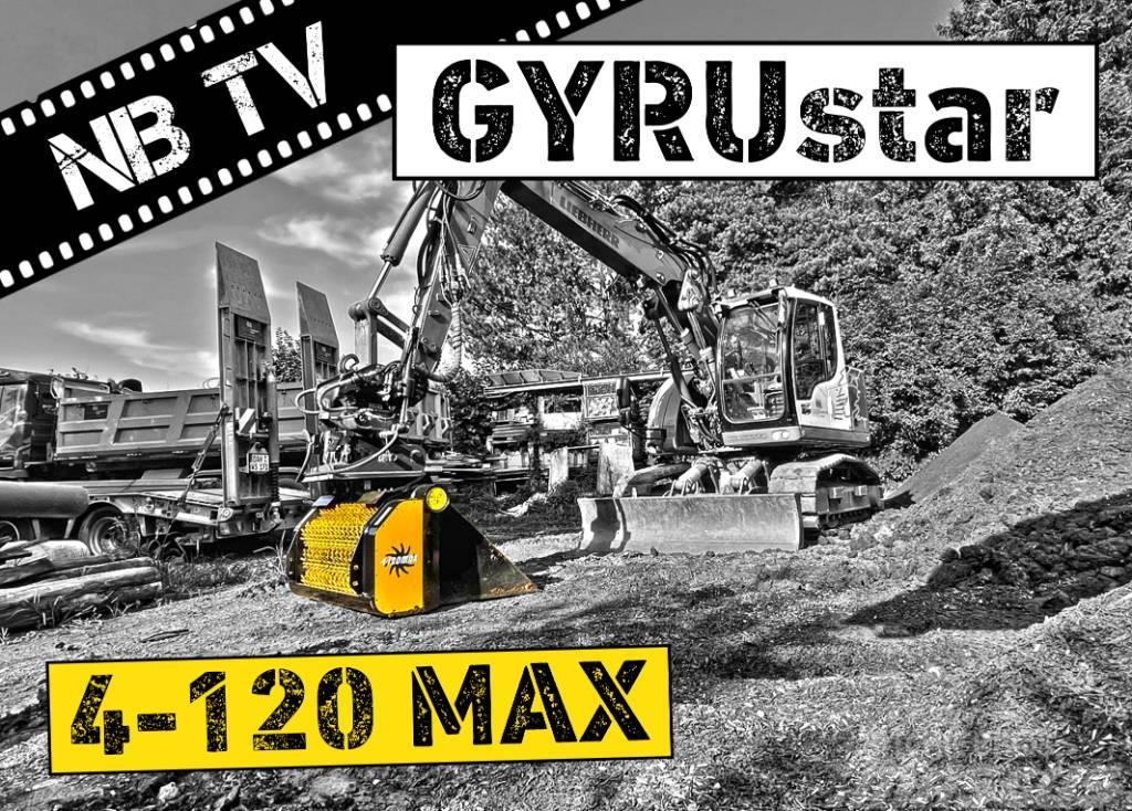 Gyru-Star 4-120MAX | Separatorschaufel Bagger Puinbakken