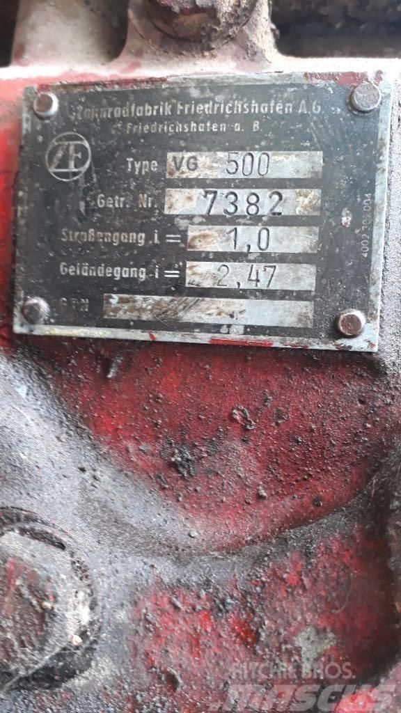 ZF VG500 transfer gearbox/jakolaatikko Versnellingsbakken