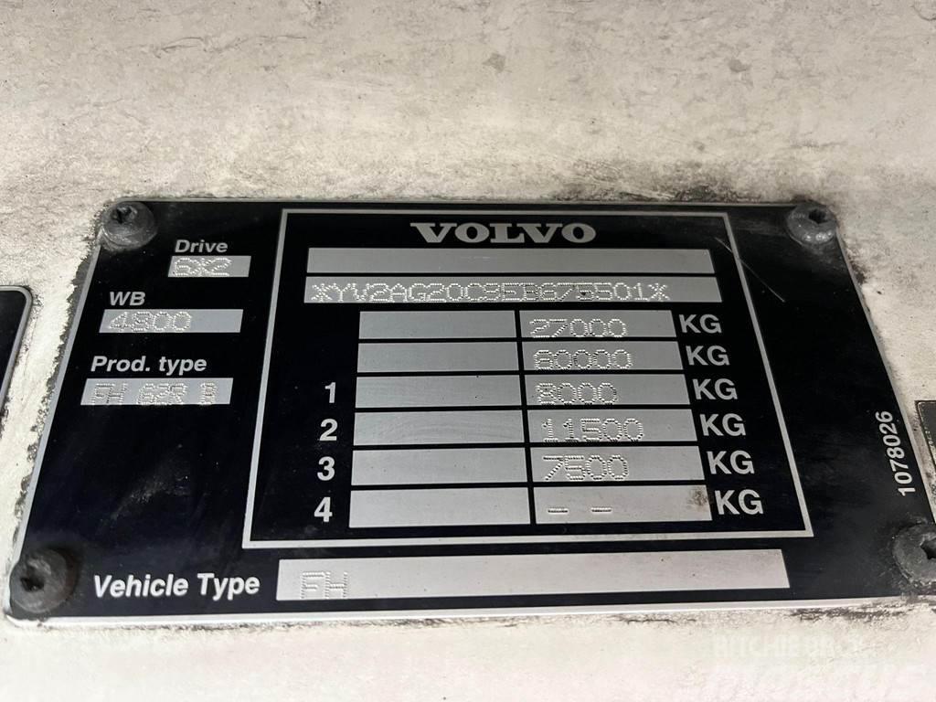 Volvo FH 460 6x2 HULTSTEINS / BOX L=7394 mm Koelwagens