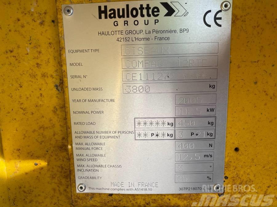 Haulotte Compact 12 RTE Schaarhoogwerkers
