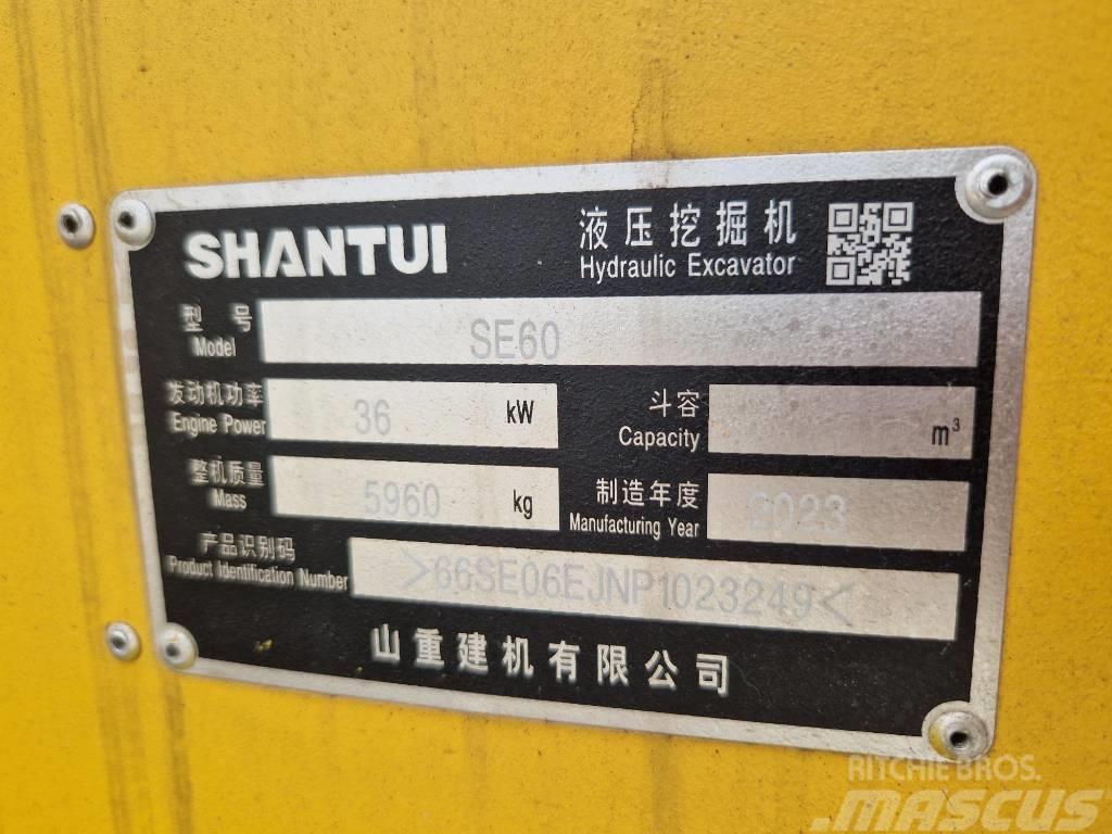 Shantui SE60 Minigraafmachines < 7t