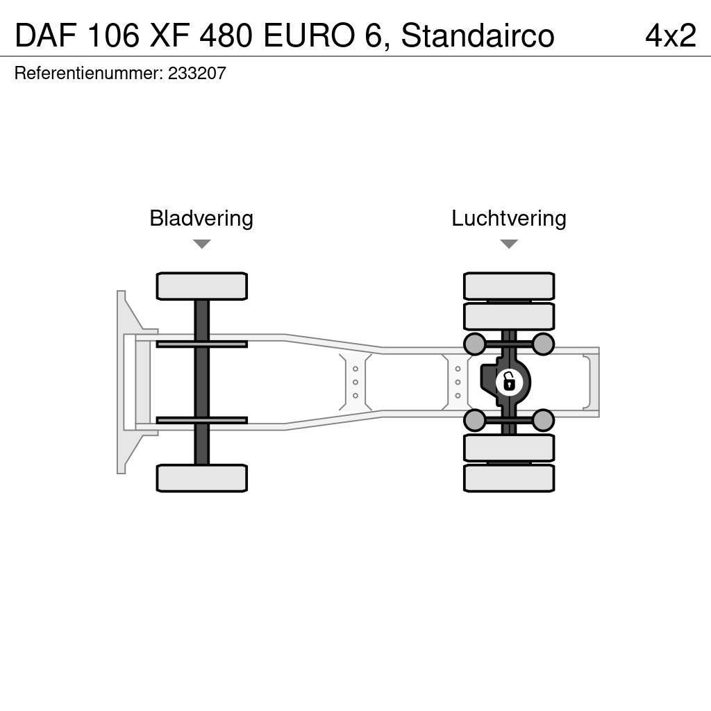 DAF 106 XF 480 EURO 6, Standairco Trekkers