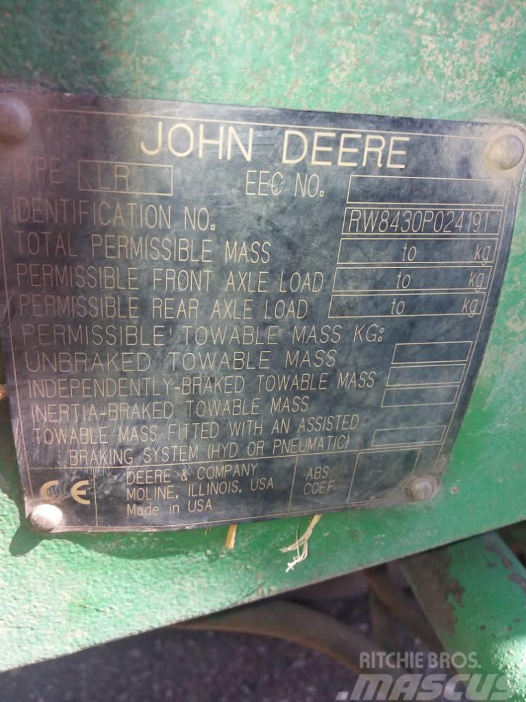 John Deere 8430 Tractoren