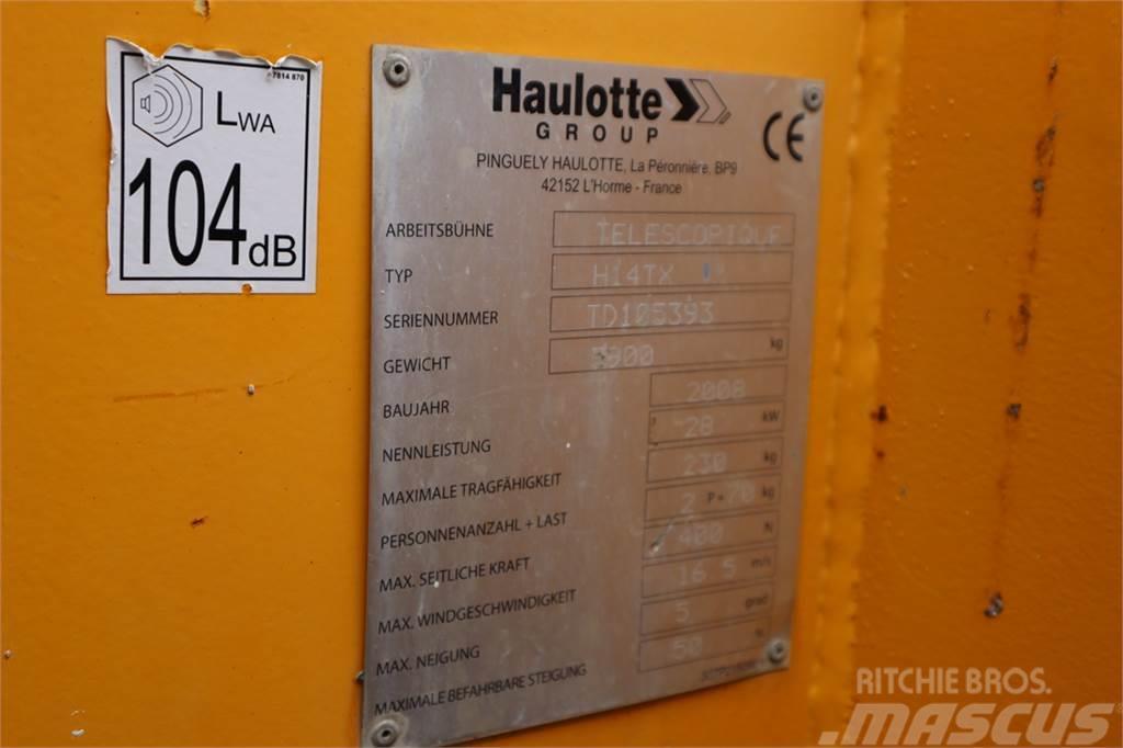 Haulotte H14TX Diesel, 4x4 Drive, 14,07m Working Height, 10 Telescoophoogwerkers