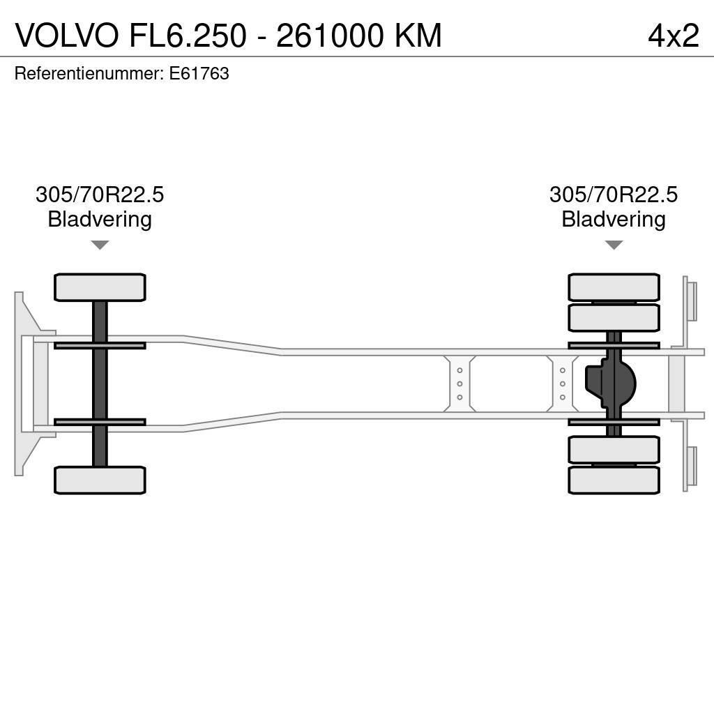 Volvo FL6.250 - 261000 KM Schuifzeilopbouw