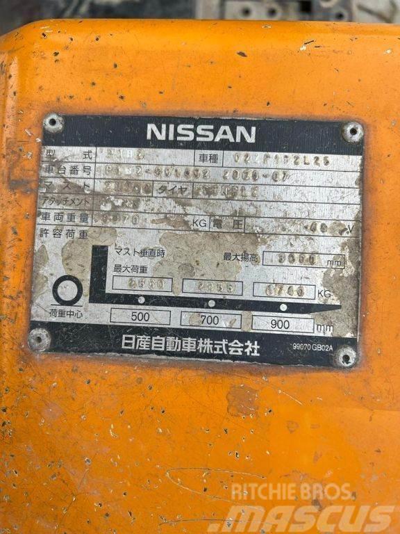 Nissan Duplex, 2.500KG, 4.926hrs!!, no charger 02ZP1B2L25 Elektrische heftrucks