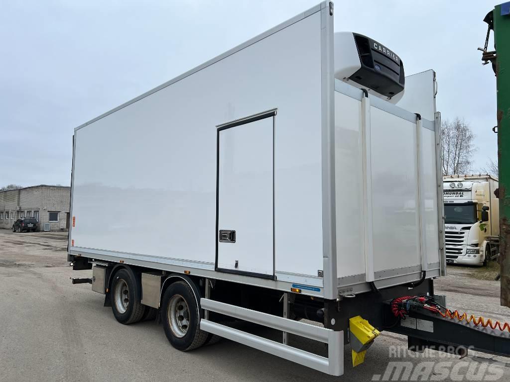 HFR 2axel kjerre Carrier Supra 850NORDIC Koel-vries trailer