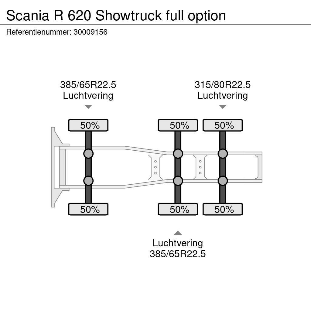 Scania R 620 Showtruck full option Trekkers